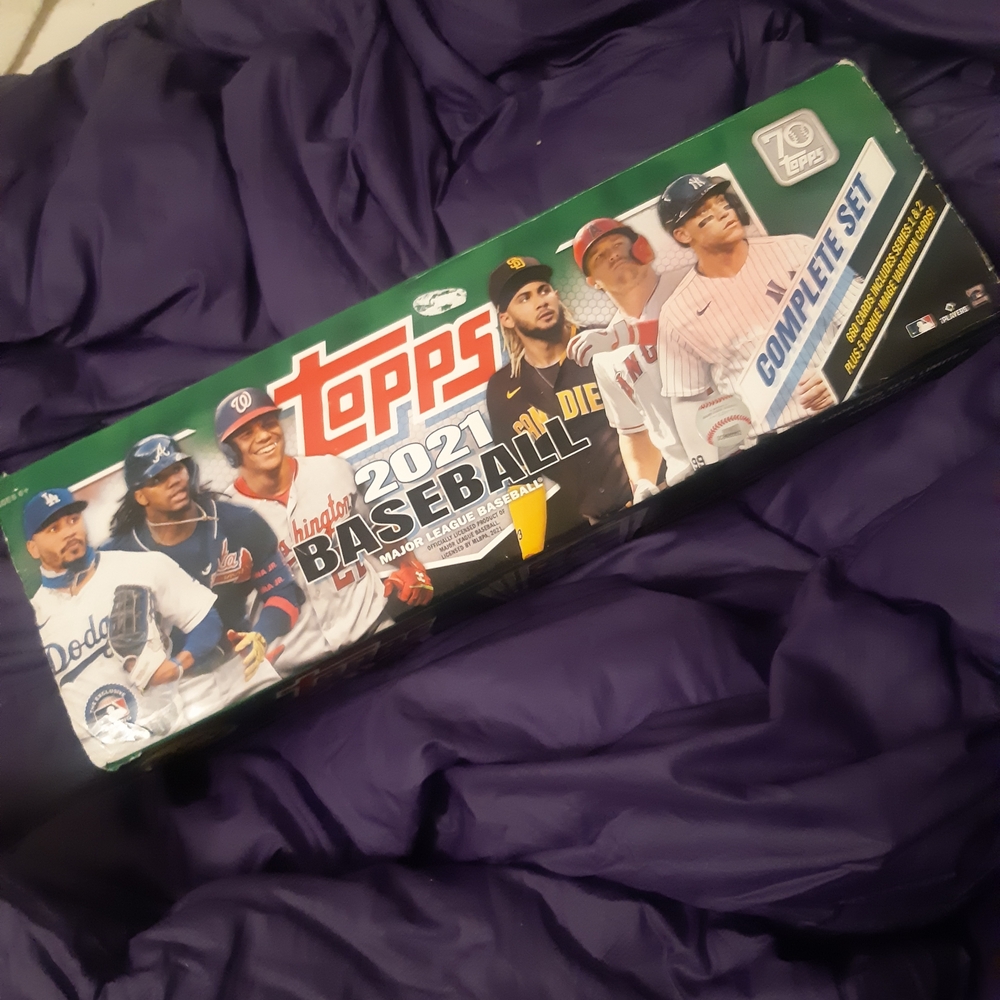 Topps 2021 Baseball Complete Set - Green and White